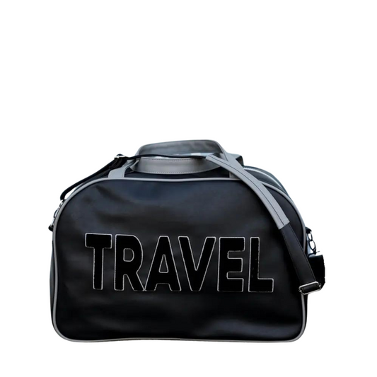 Duffle Bag Weekender - Travel, Black/Grey