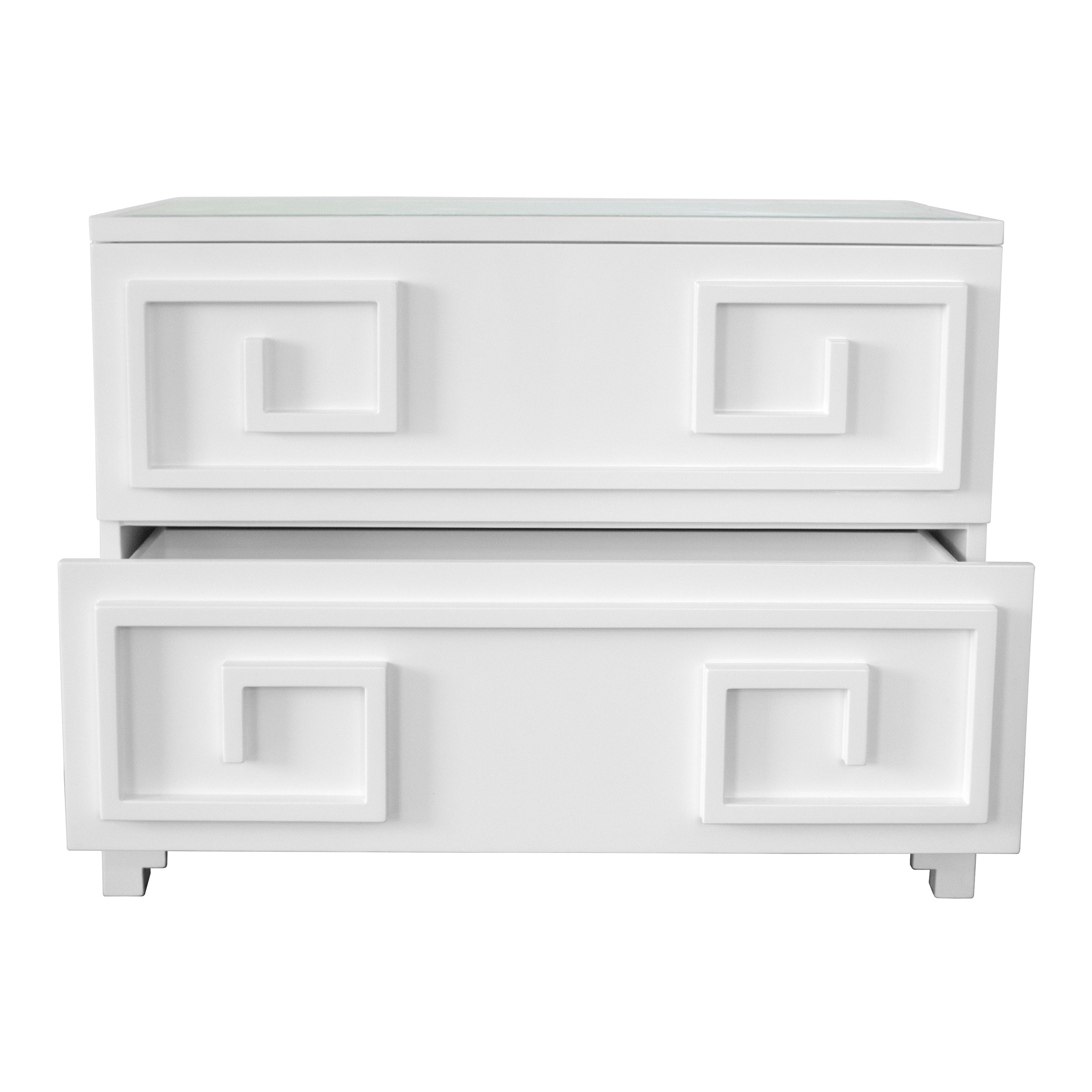 Reverie 2 Drawer Chest | White