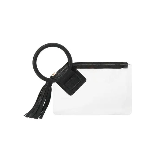 Black Wristlet Wallet Bag