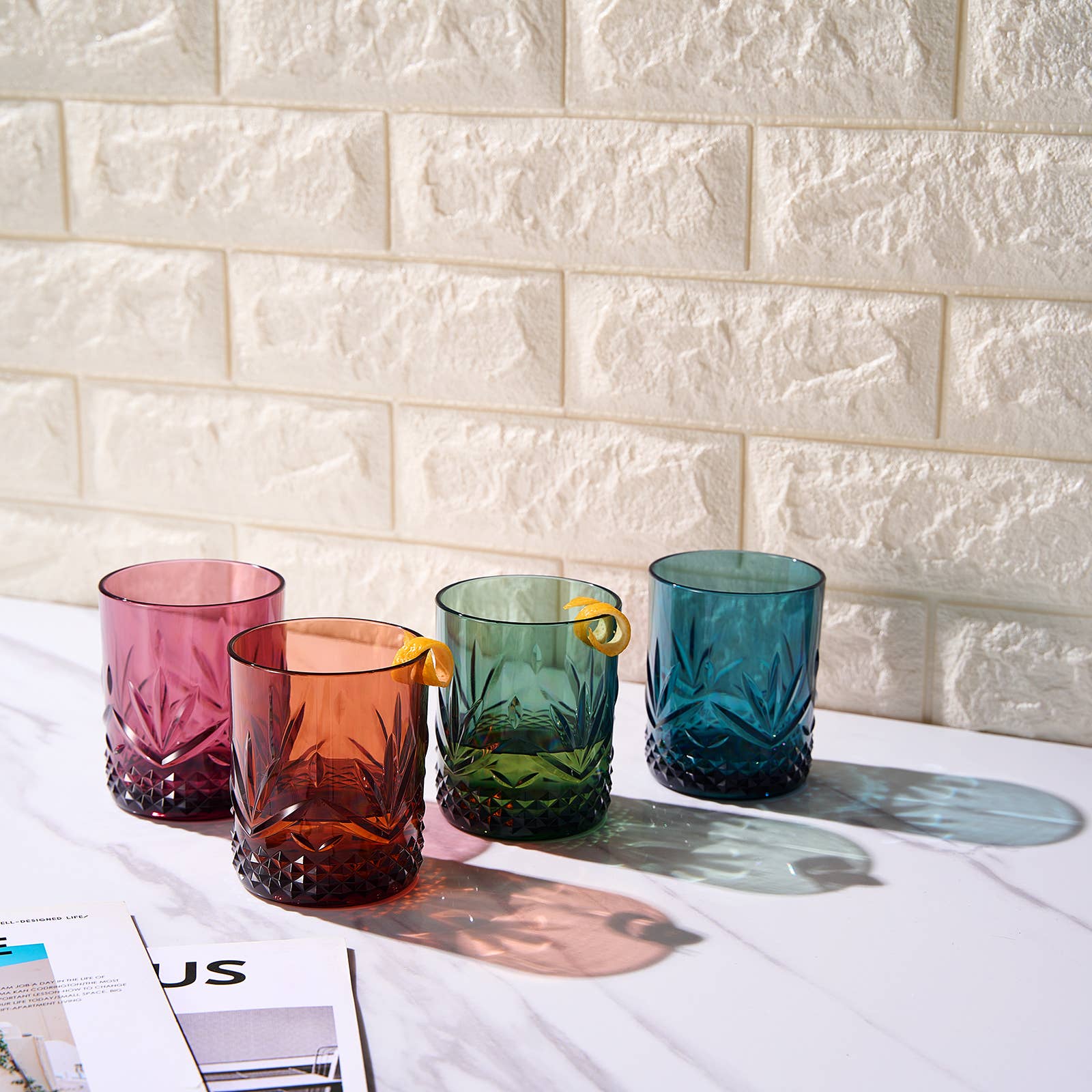 Acrylic Tumbler Lowball | 4 Colors