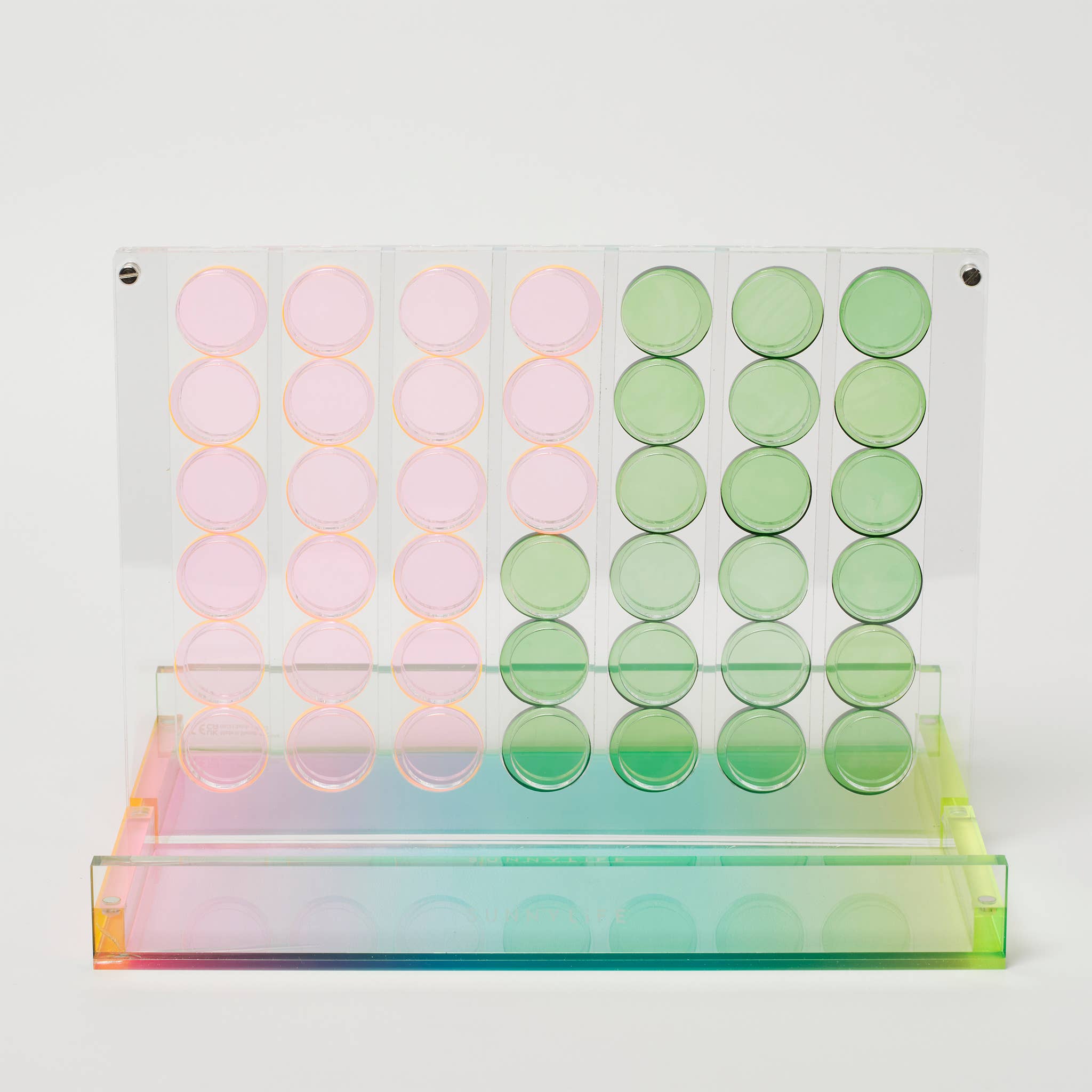 Lucite 4 in a Row | Luxury Game Set