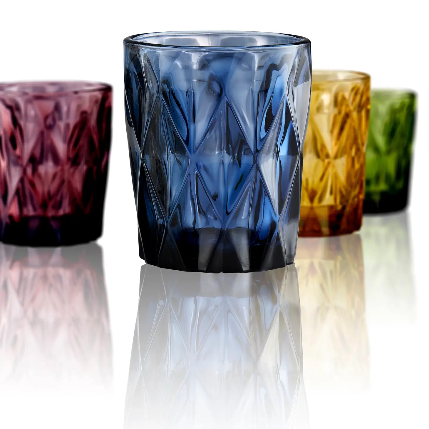 Colorful Short Glass