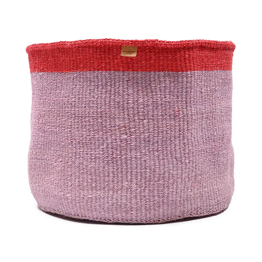 Imani: Xl Pink & Red Storage Basket