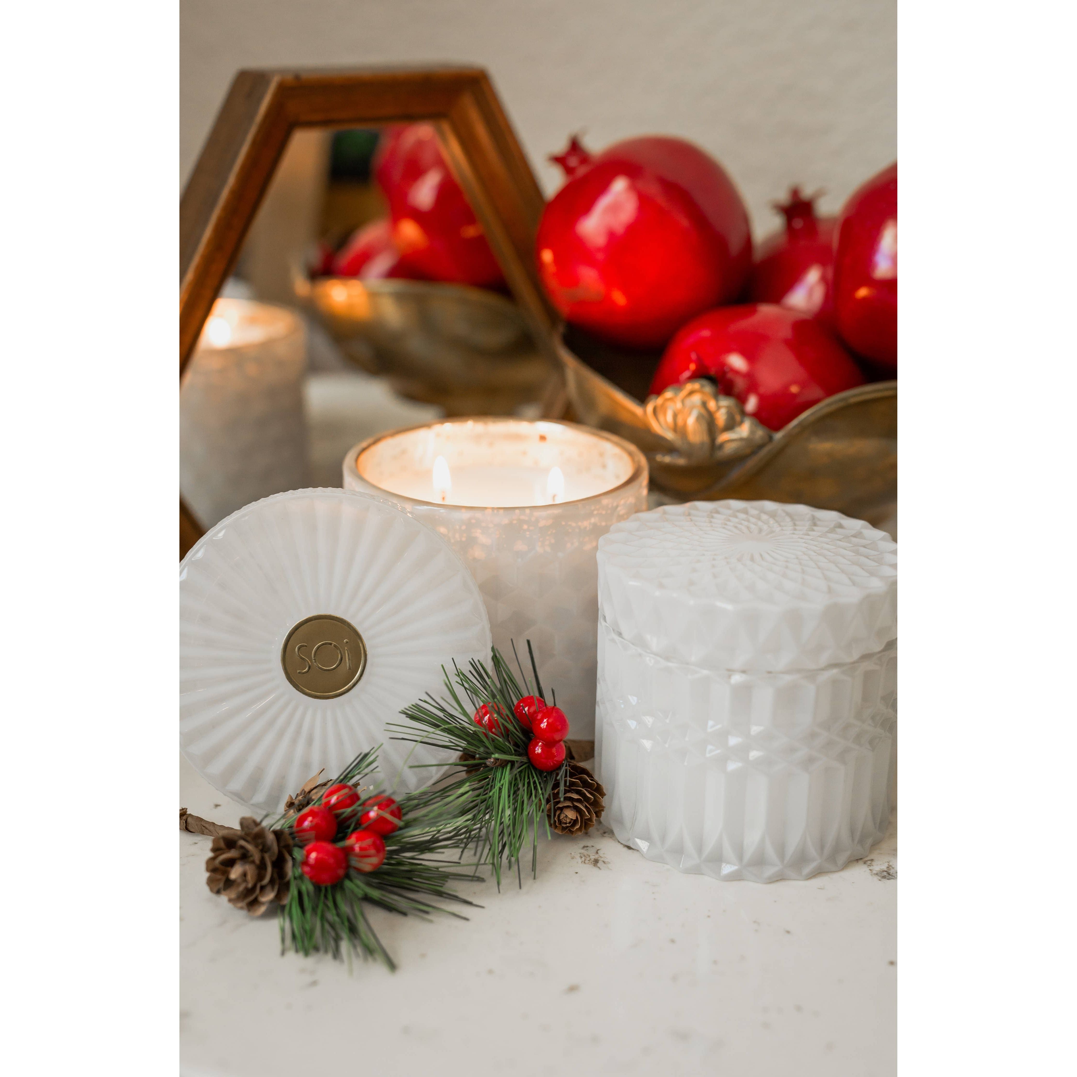 White Chestnut Shimmer Candle | 15 oz.