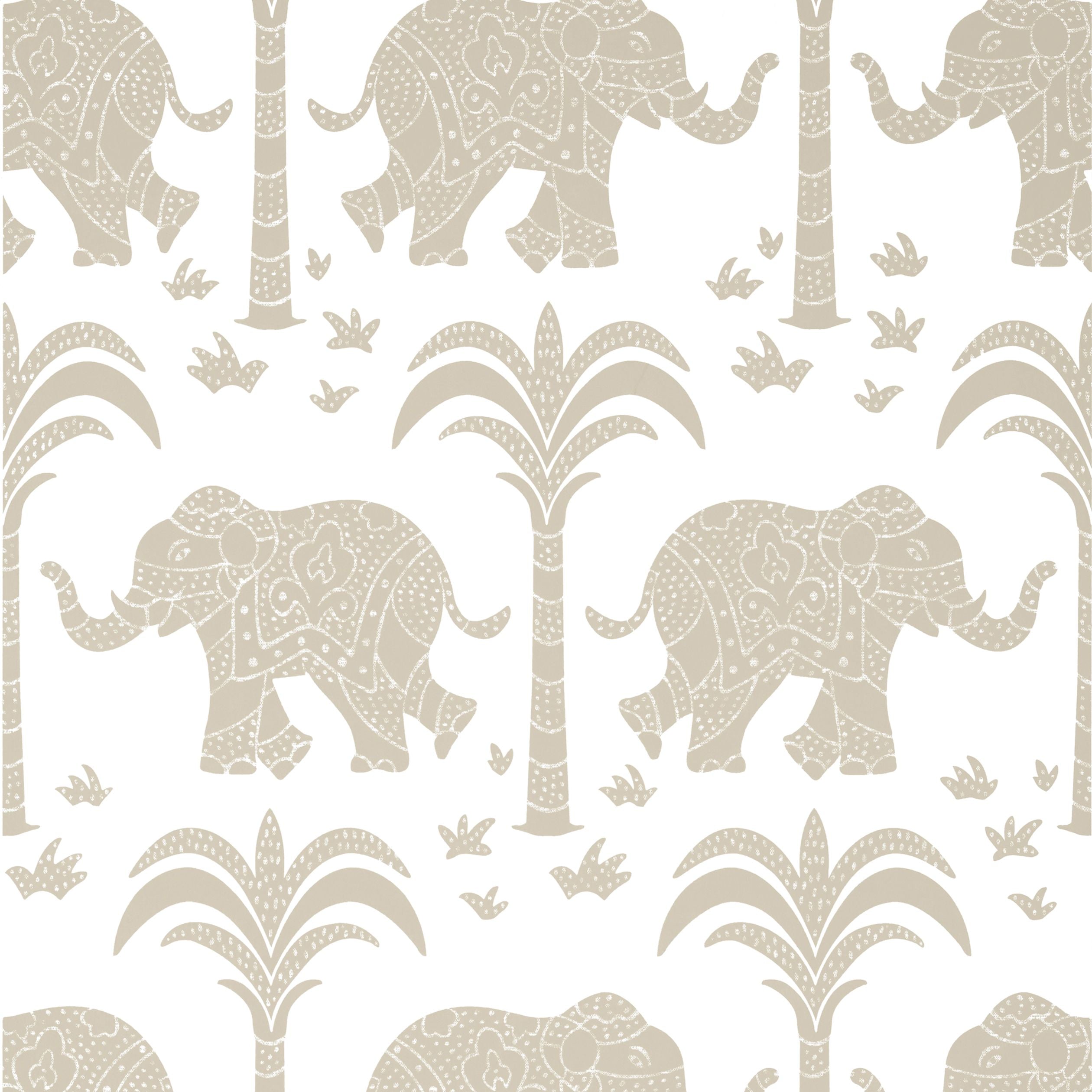 Elephant Thibaut Wallpaper - Double Roll