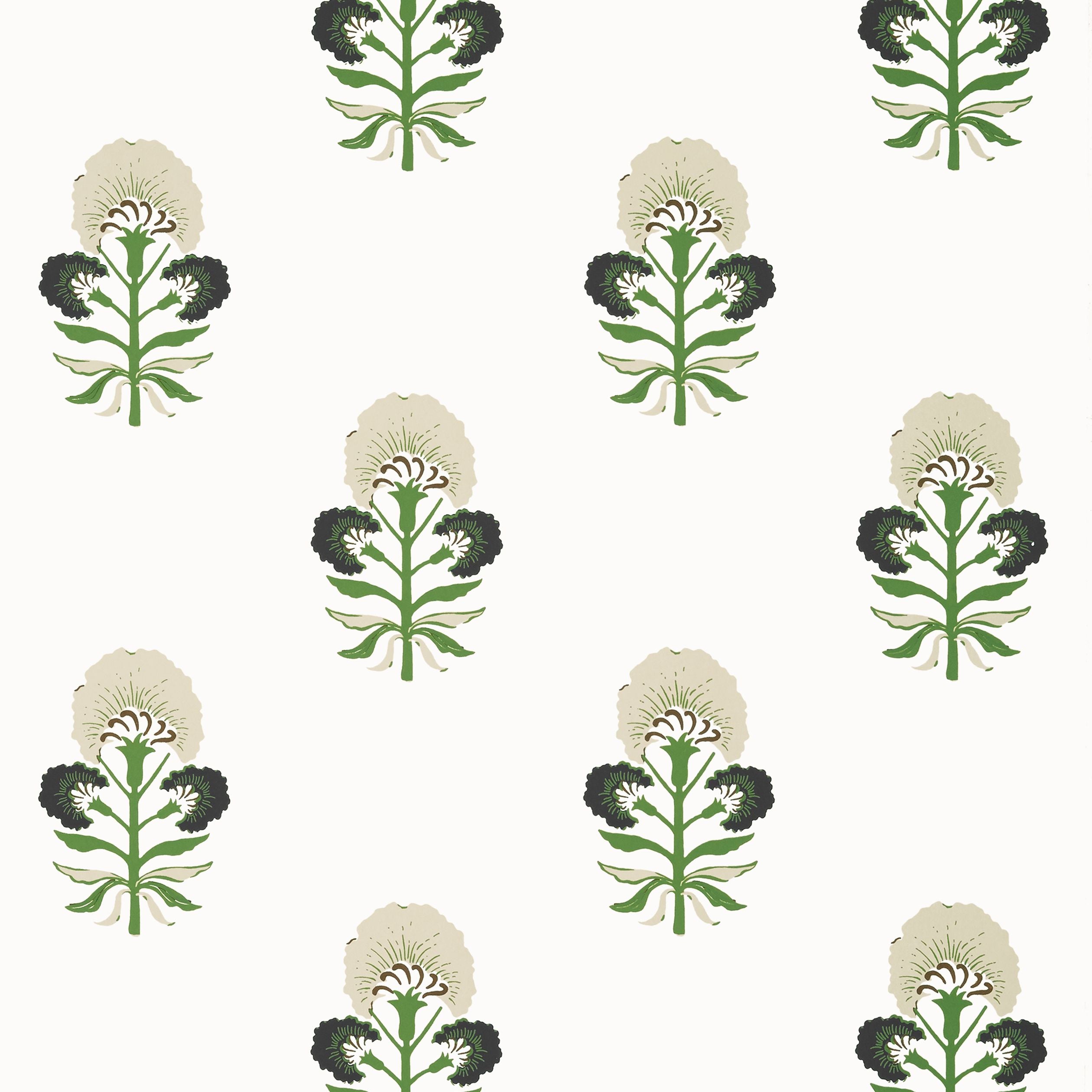 Tybee Bud Thibaut Wallpaper - Double Roll