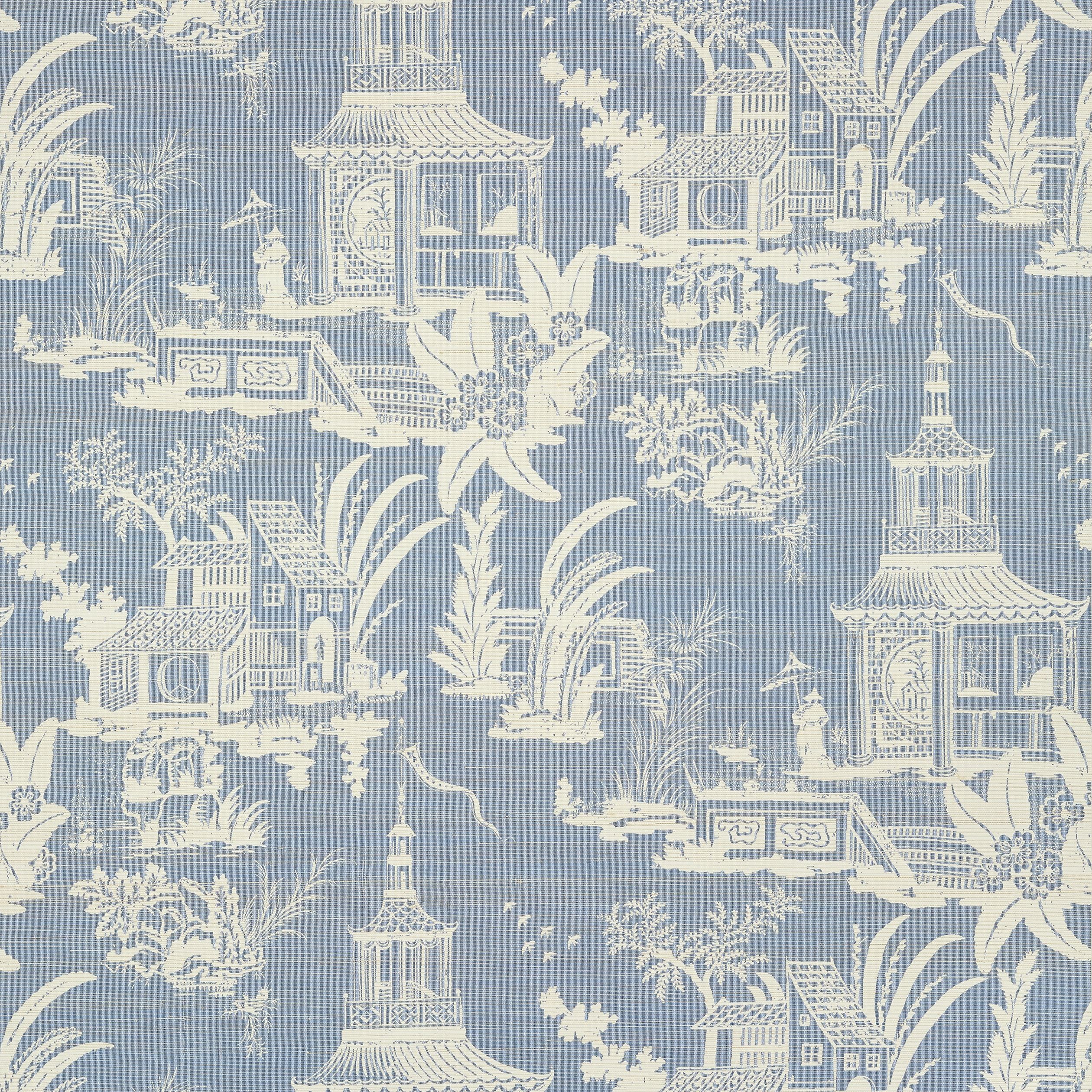 Empress Court Thibaut Wallpaper - Double Roll