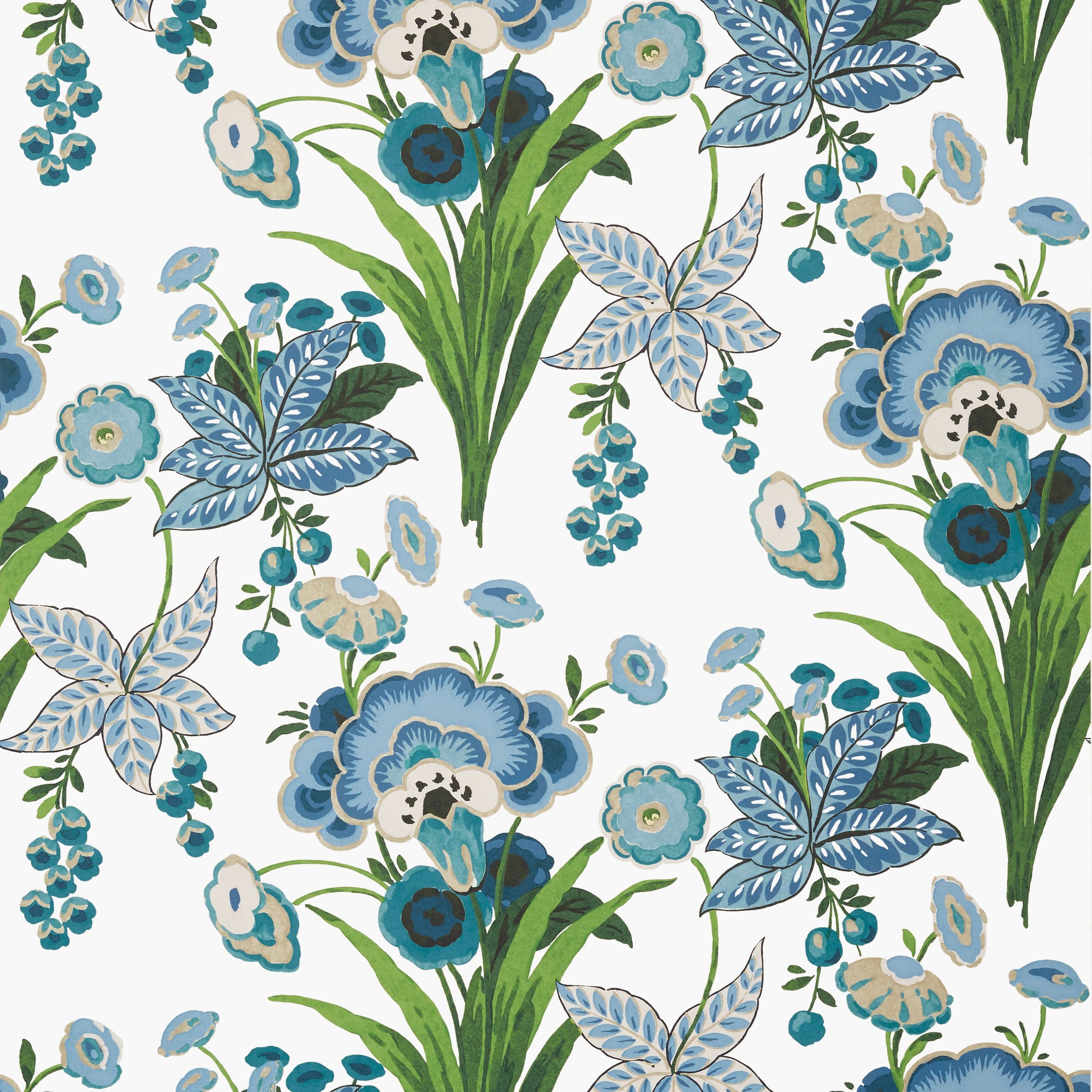 Pasadena Thibaut Wallpaper - Double Roll