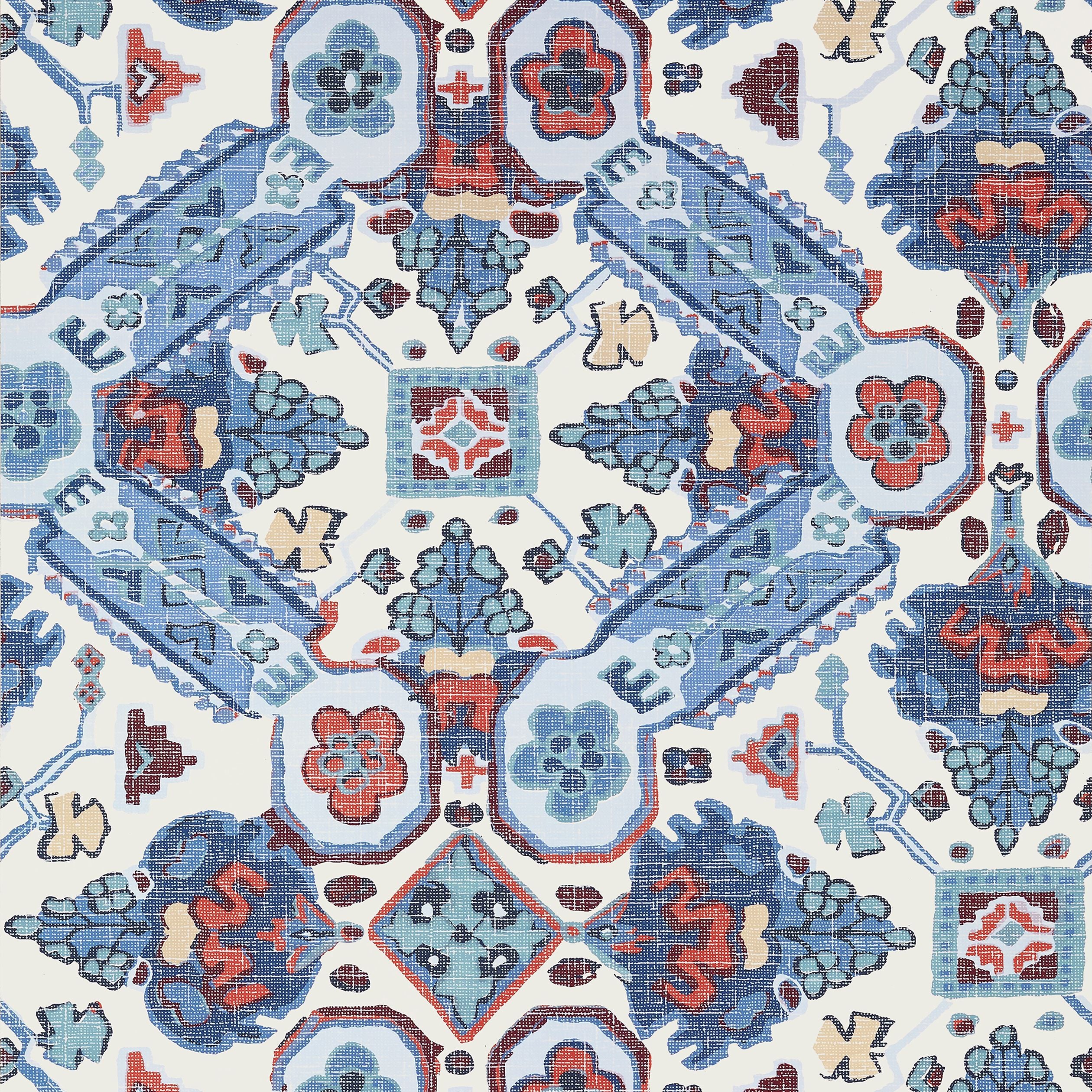 Persian Carpet Thibaut Wallpaper - Double Roll