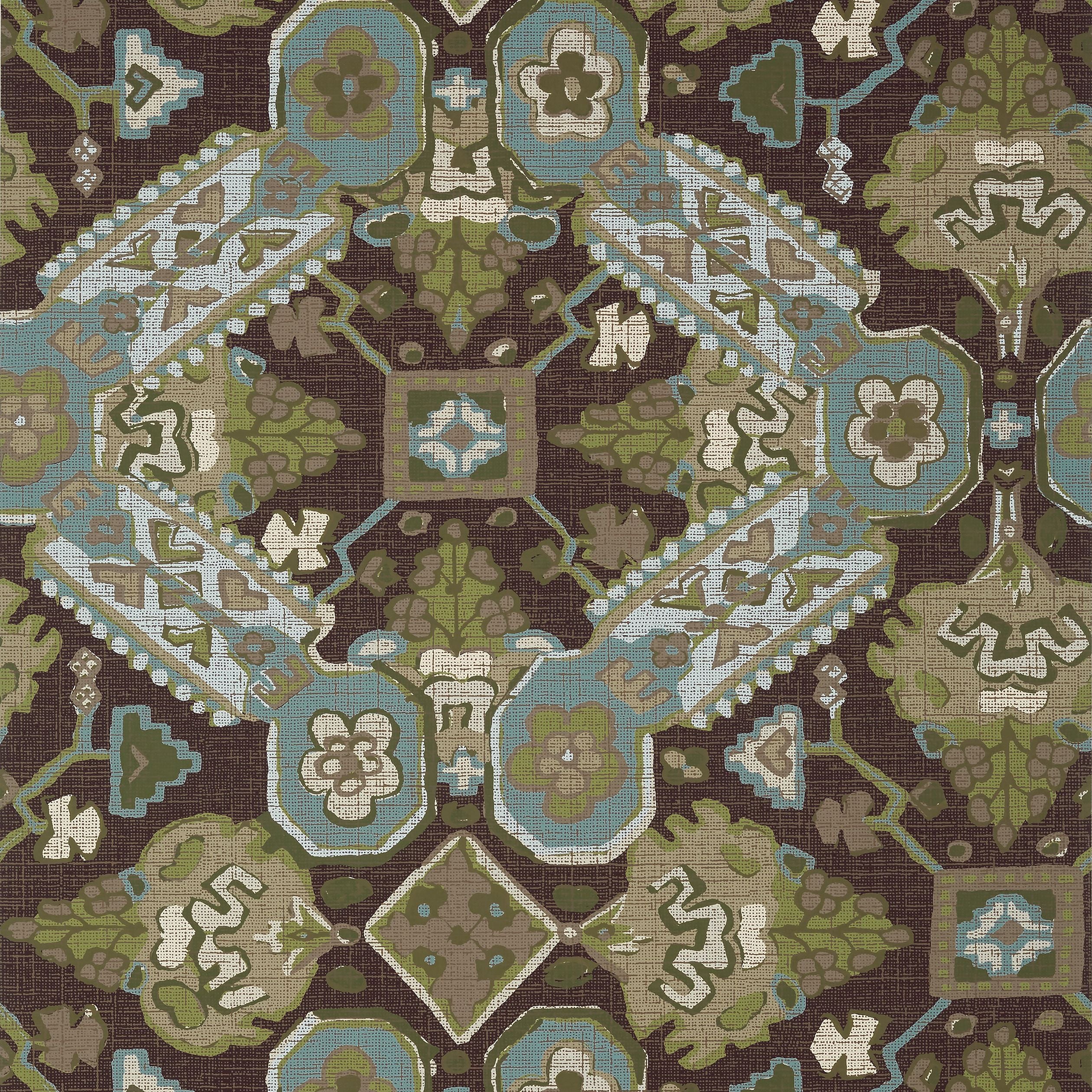 Persian Carpet Thibaut Wallpaper - Double Roll