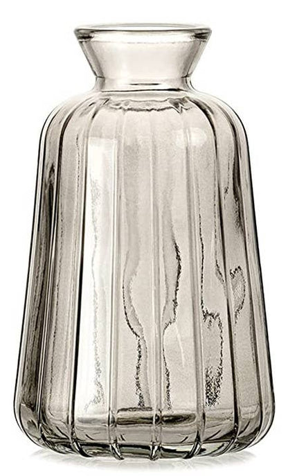 Pleated Glass Bud Vase (3 Style Options)