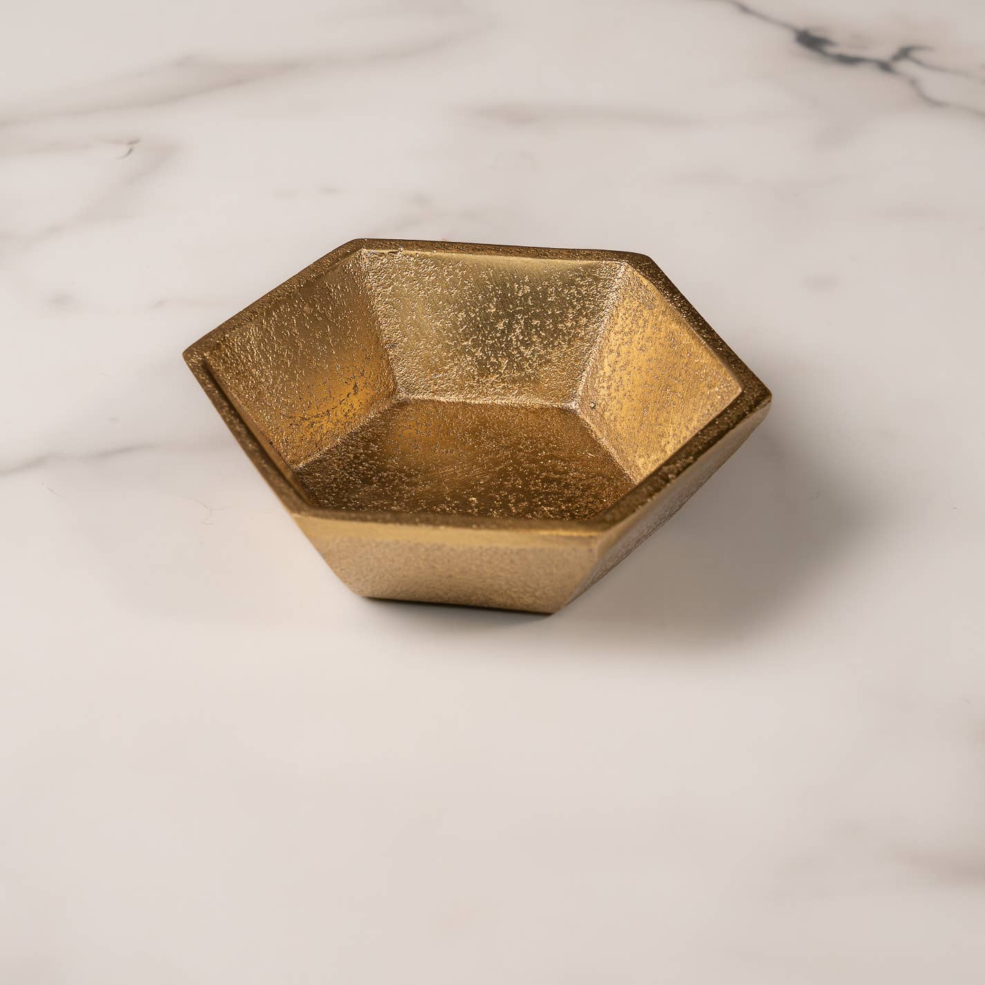 Gold Honeycomb Mini Bowl