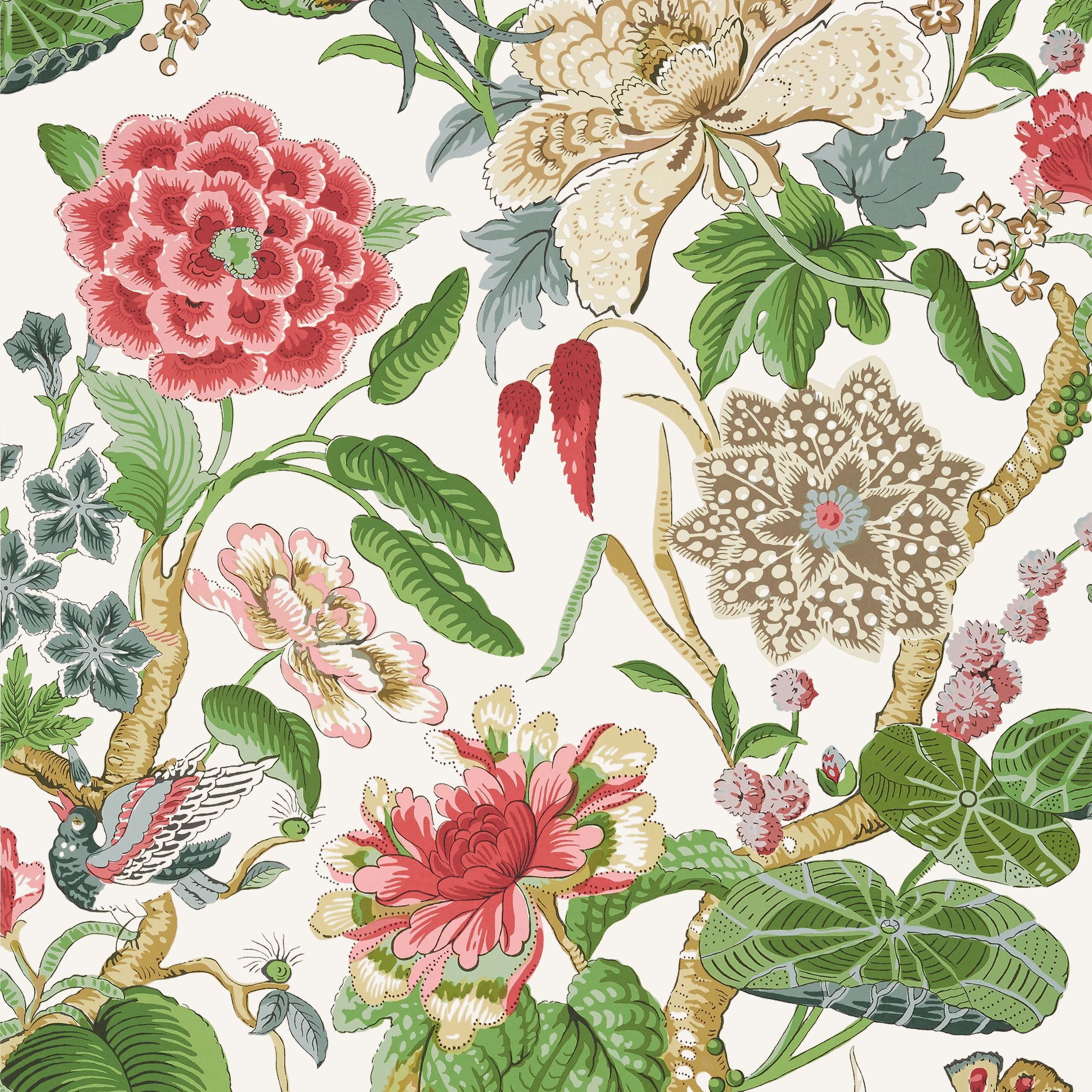 Hill Garden Thibaut Wallpaper - Double Roll