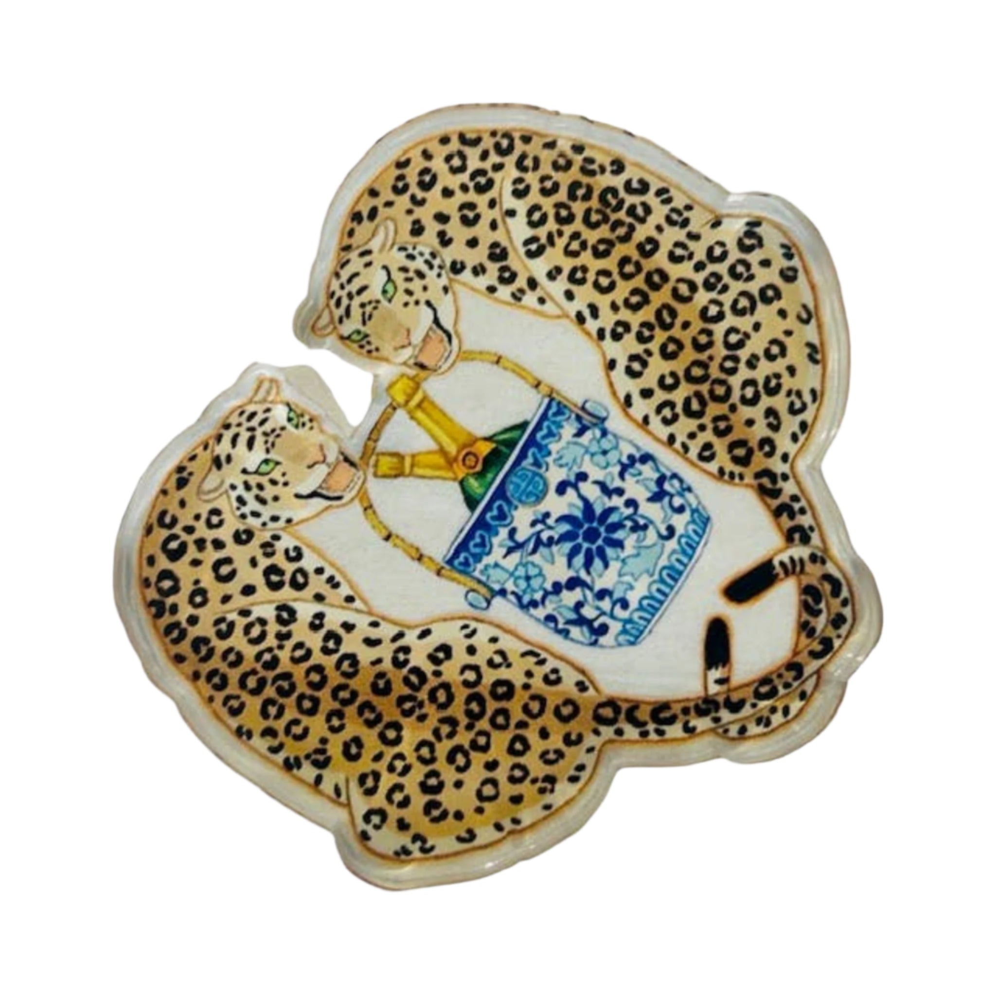 Acrylic Napkin Weight | Spotted Pair