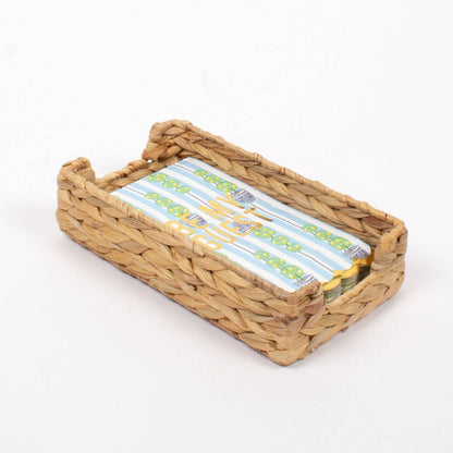 Natural Woven Guest Towel Tray