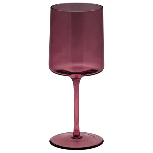 Mid-Century Wine Glass | Garnet