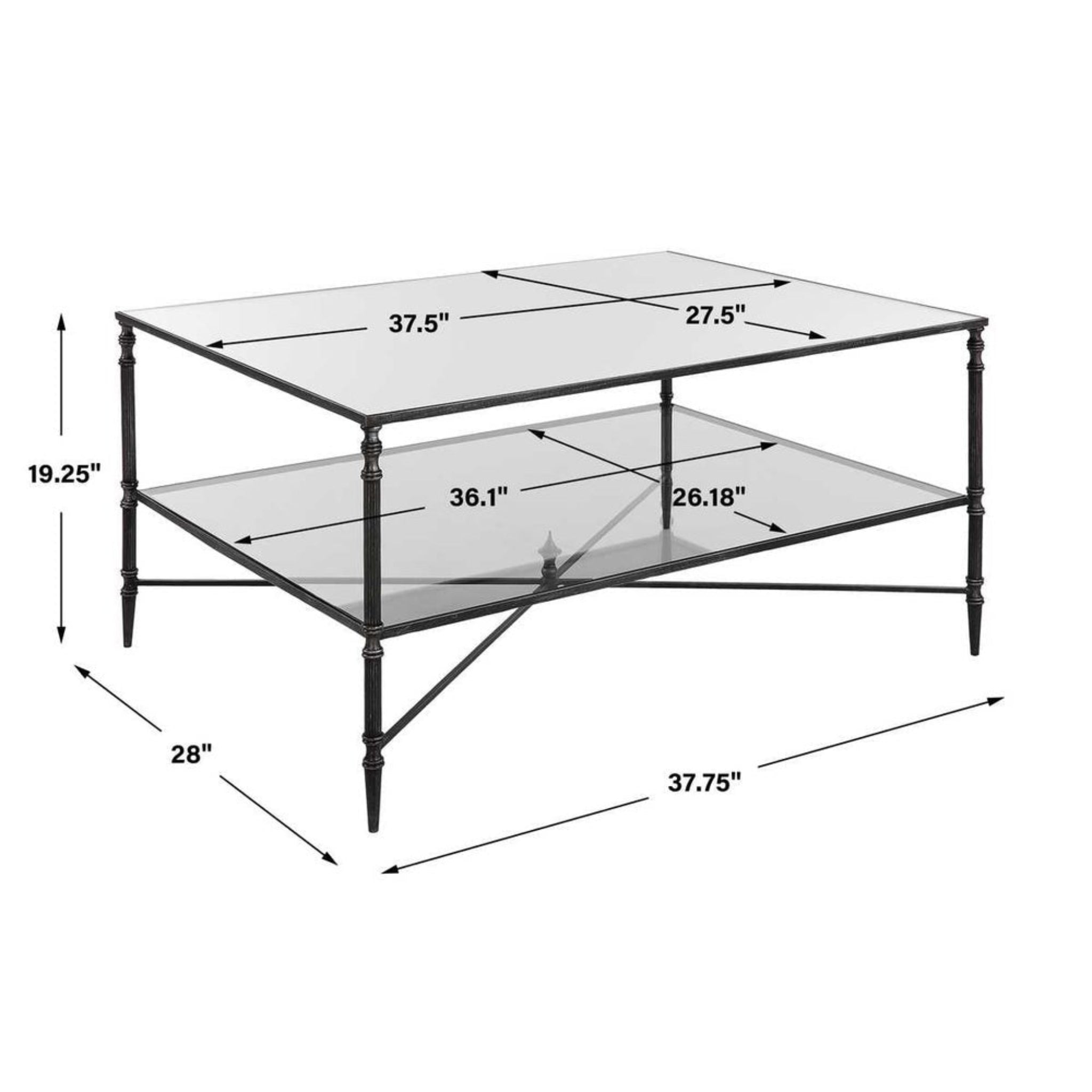 Henzler Coffee Table | Steel