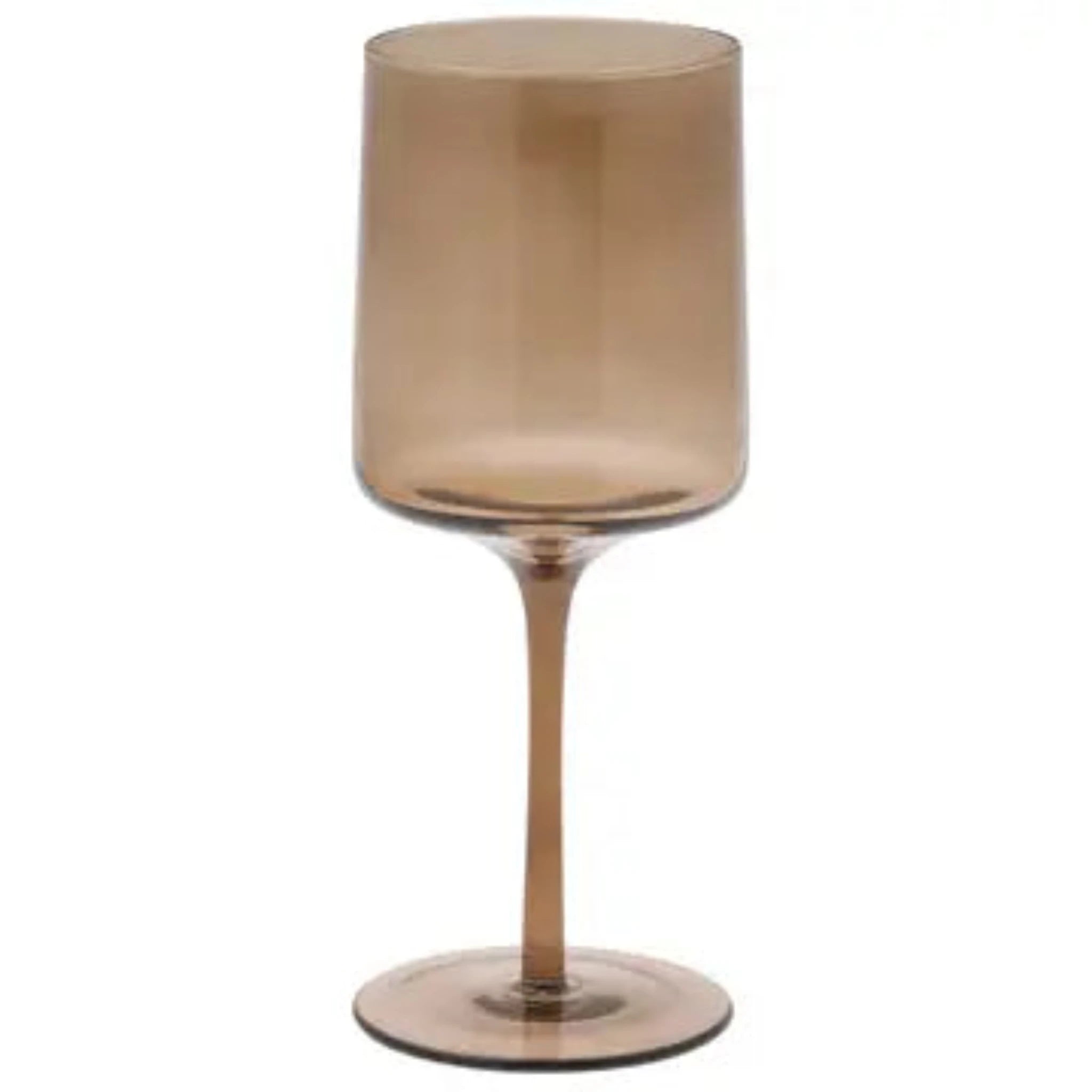 Mid-Century Wine Glass | Tan