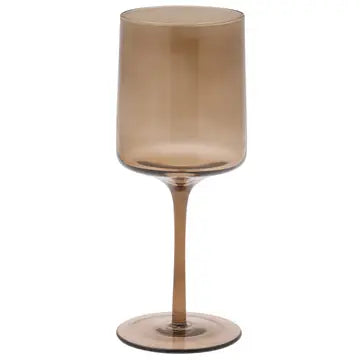 Mid-Century Wine Glass | Tan