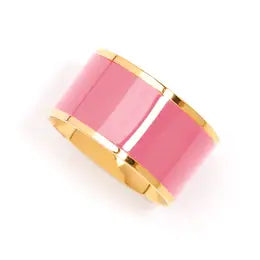 Color Band Ring - Rose