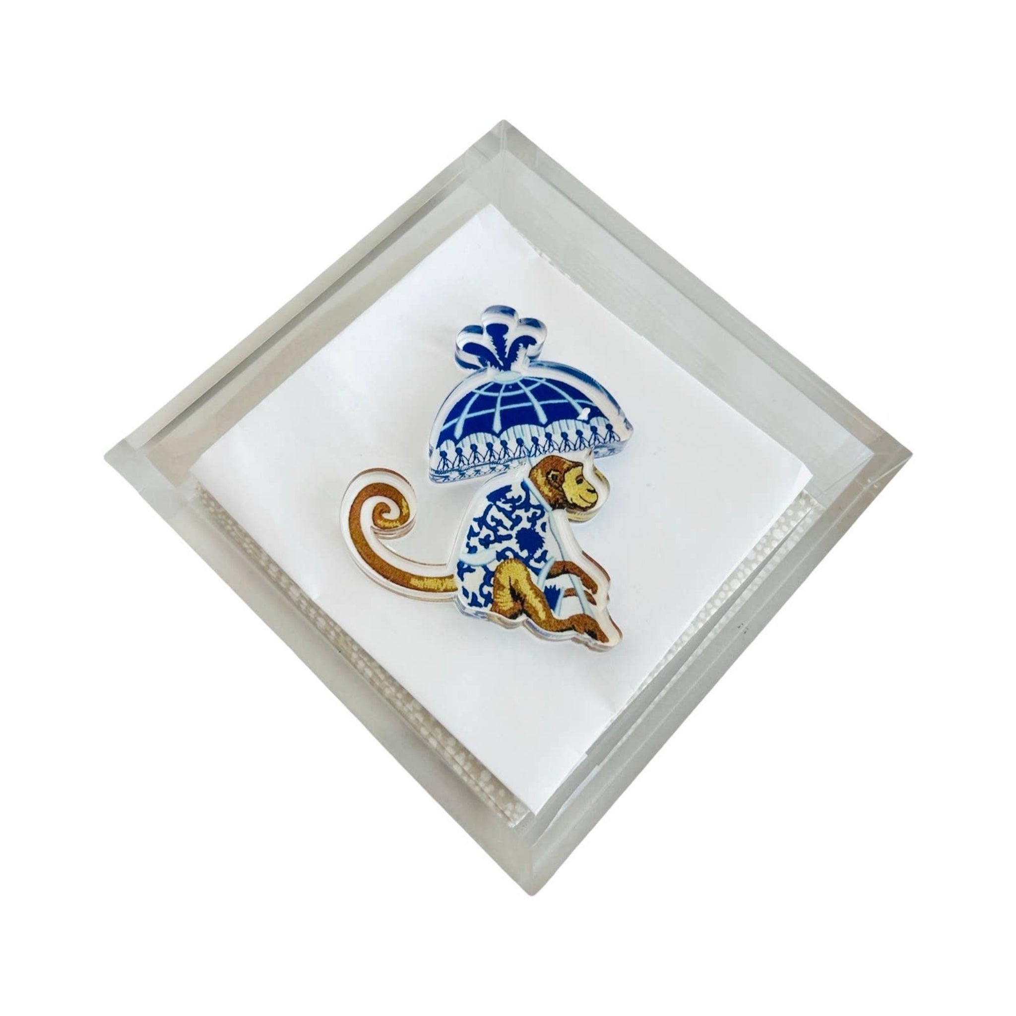 Acrylic Napkin Weight | Chinoiserie