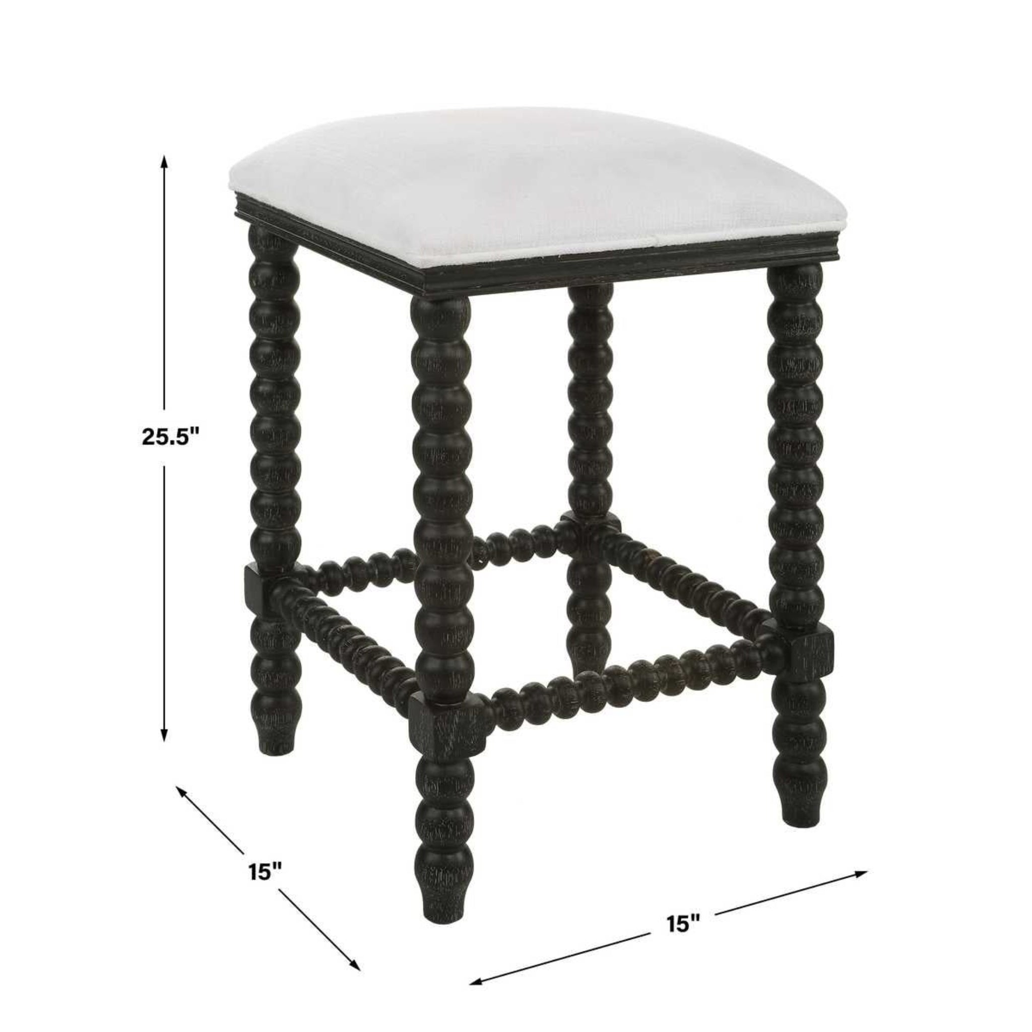 Pryce Counter Stool | Black