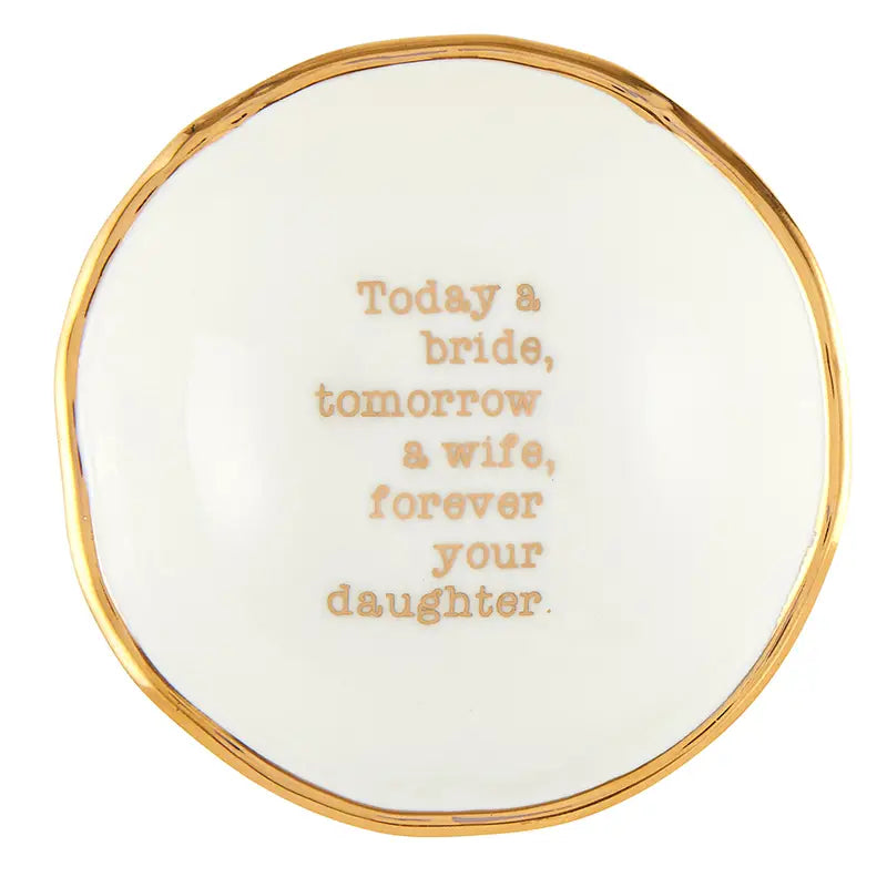 Bride Jewelry Dish - Forever Your Daughter