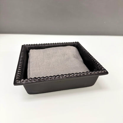 Napkin Caddy - Black Beaded