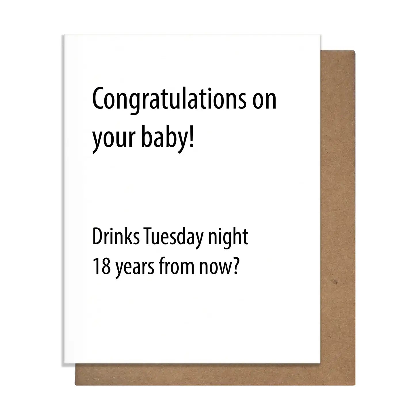 Congratulations On Your Baby Card