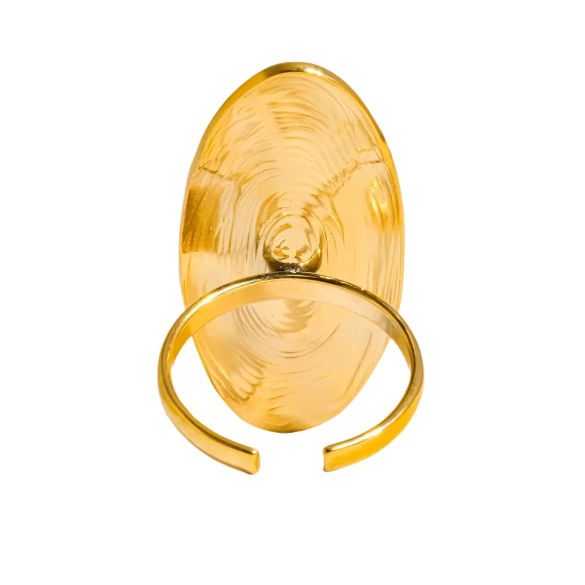 Achille Oval Pearl Ring