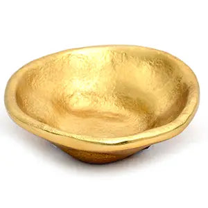 Gilded Textured Gold Dish Small