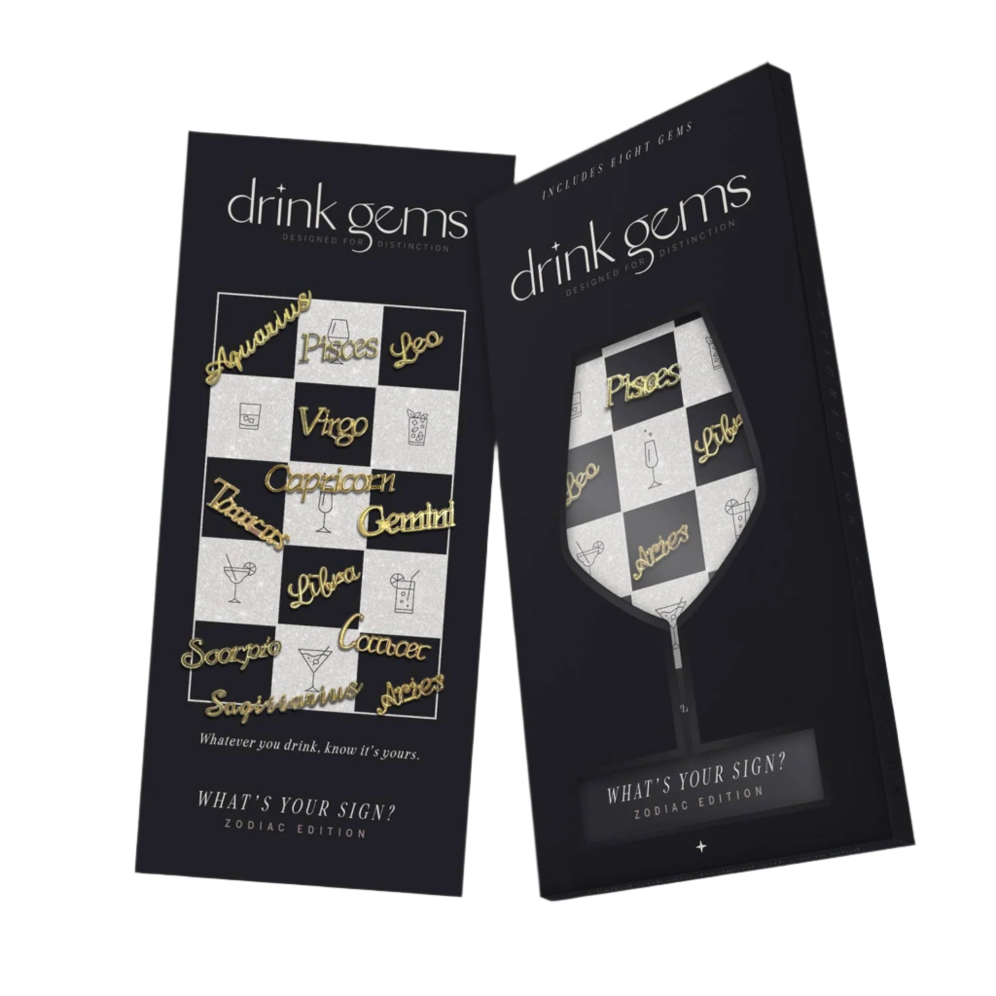 Zodiac Edition Drink Gems