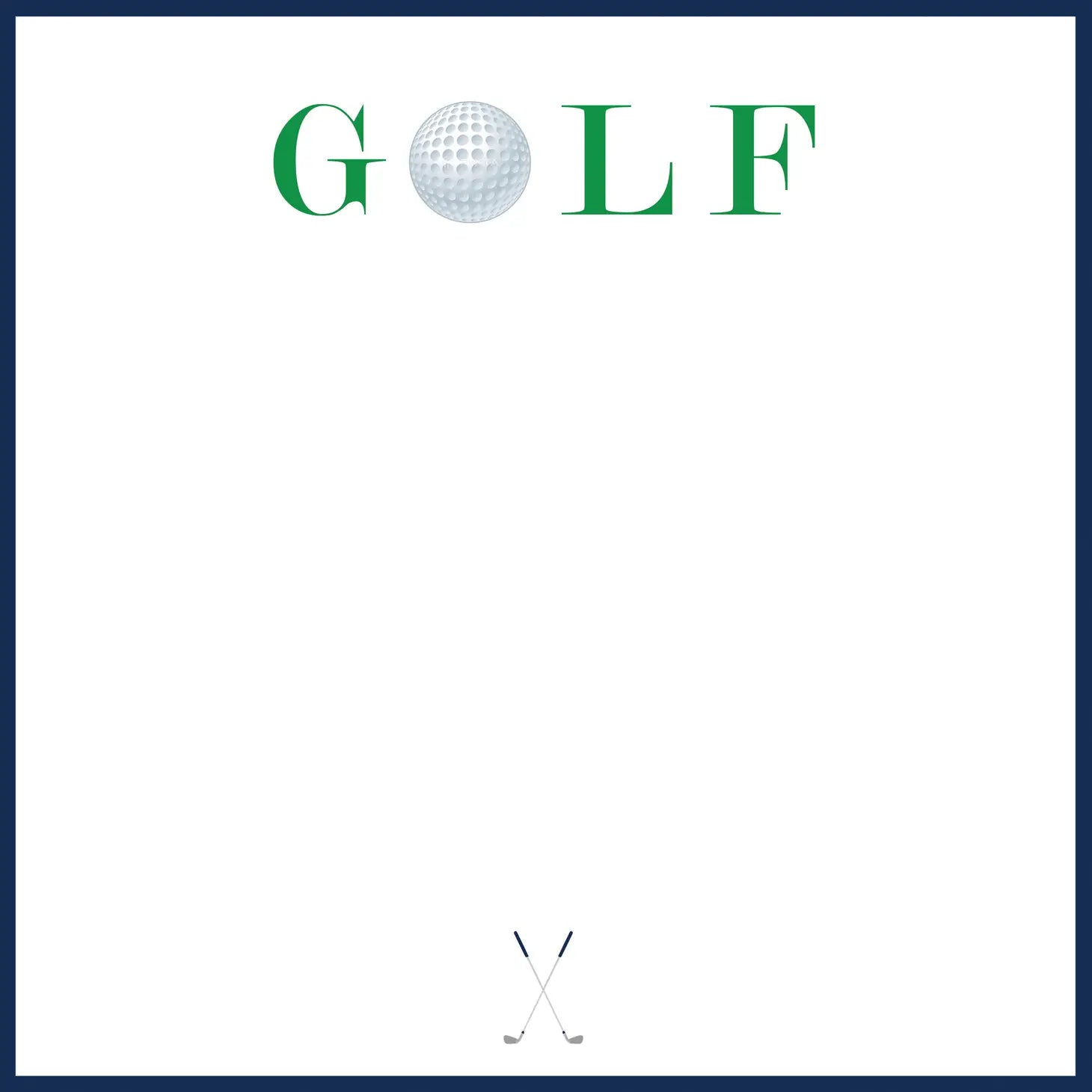 Golf Notepad