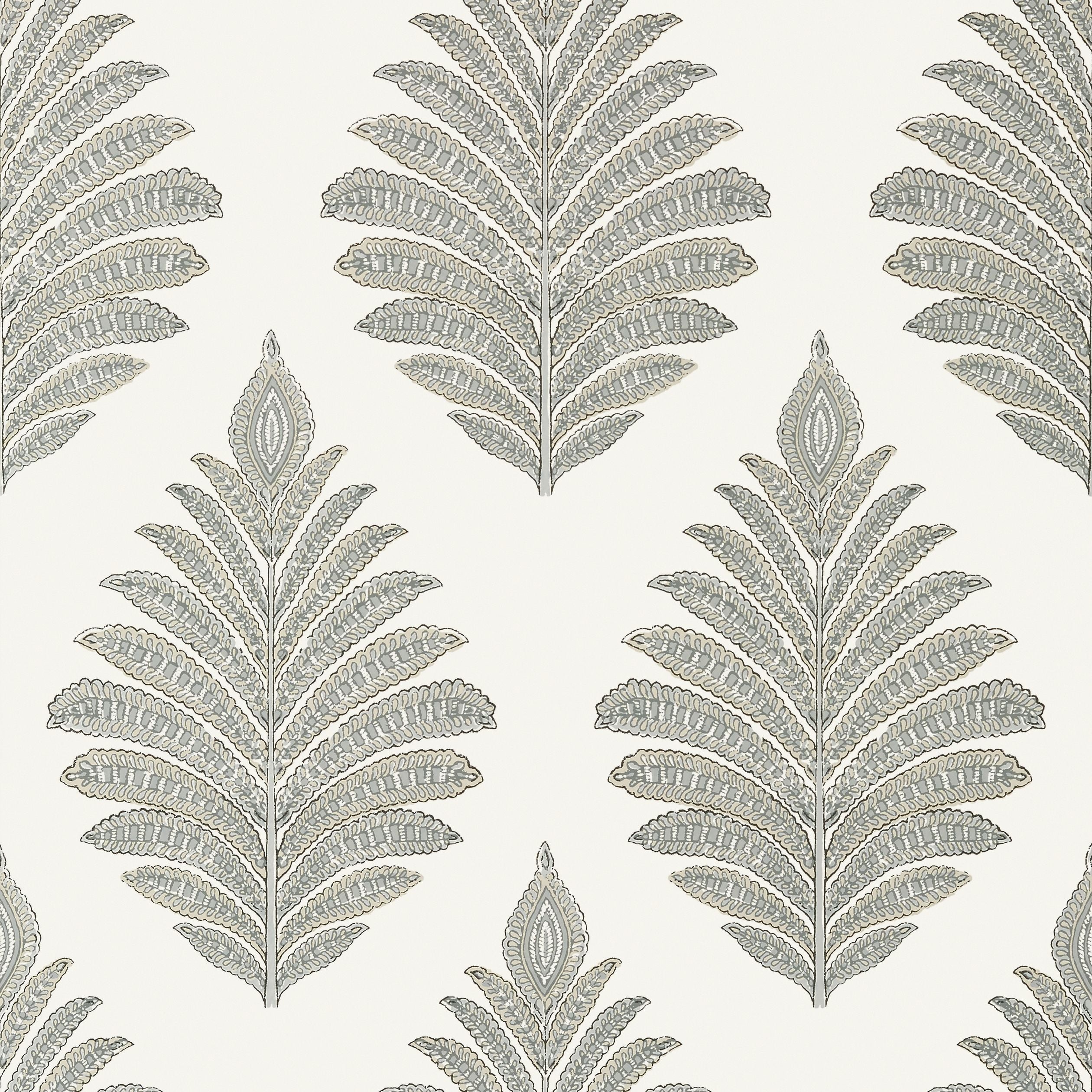 Palampore Leaf Thibaut Wallpaper - Double Roll