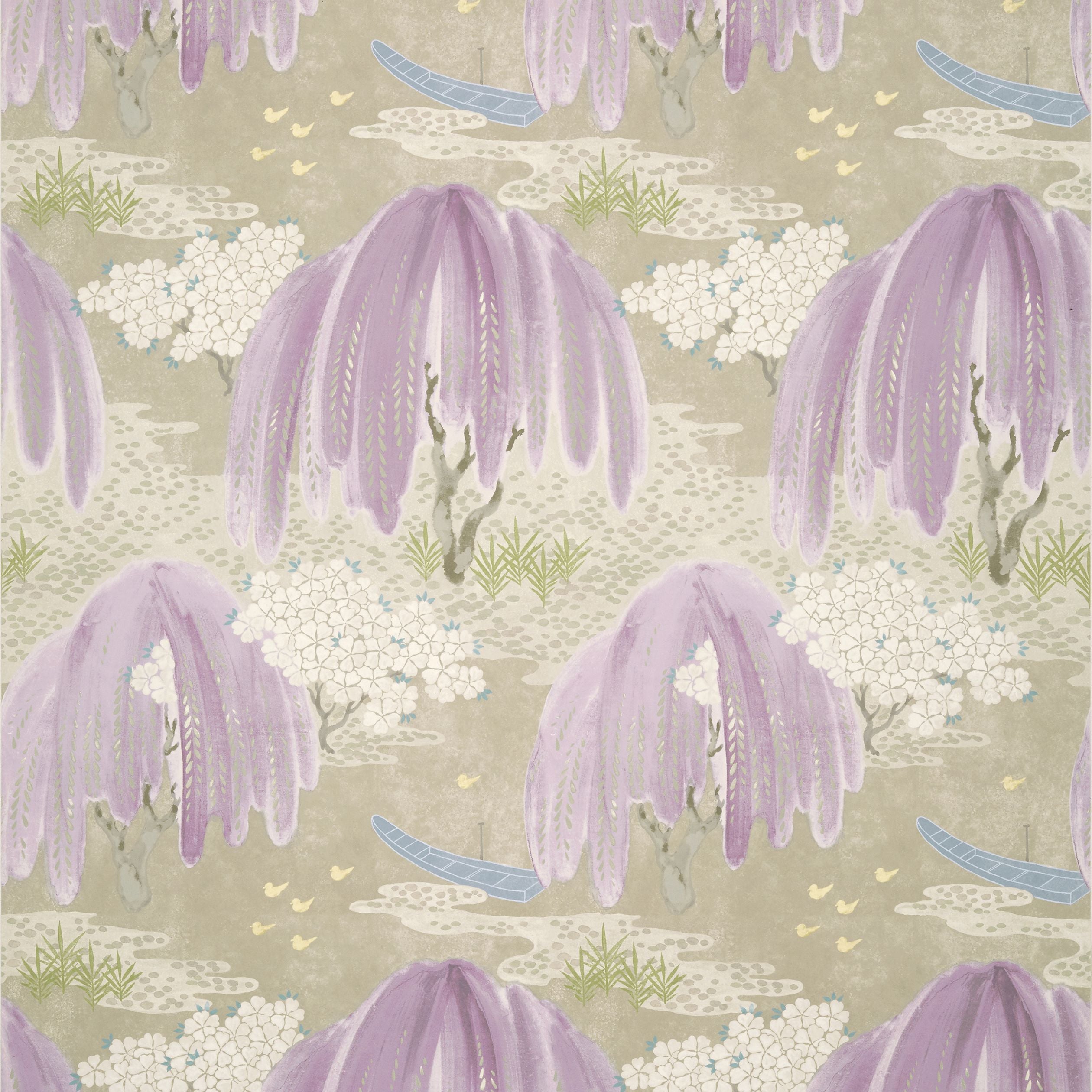 Willow Tree Thibaut Wallpaper - Double Roll