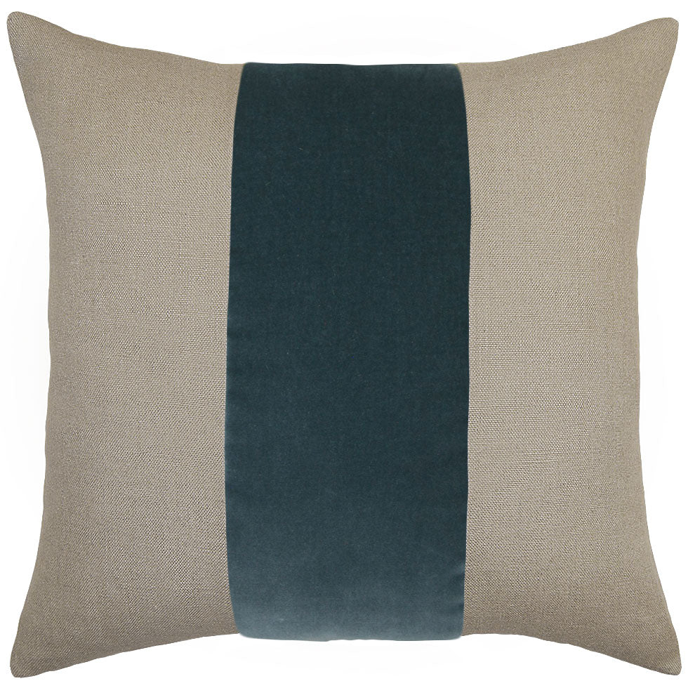 Ming Linen Bali Velvet Pillow | 26"x26"