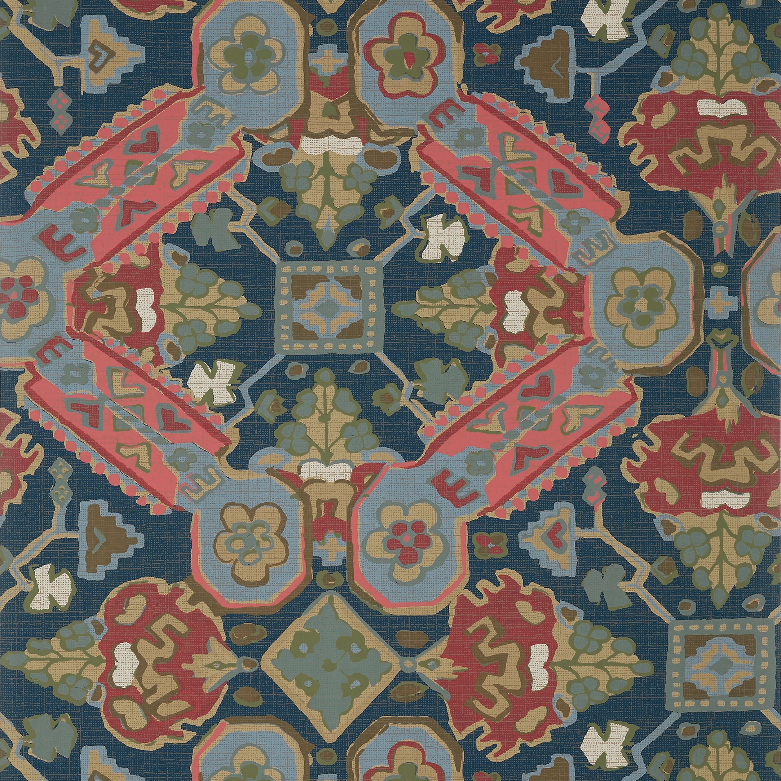 Persian Carpet Thibaut Wallpaper - Double Roll