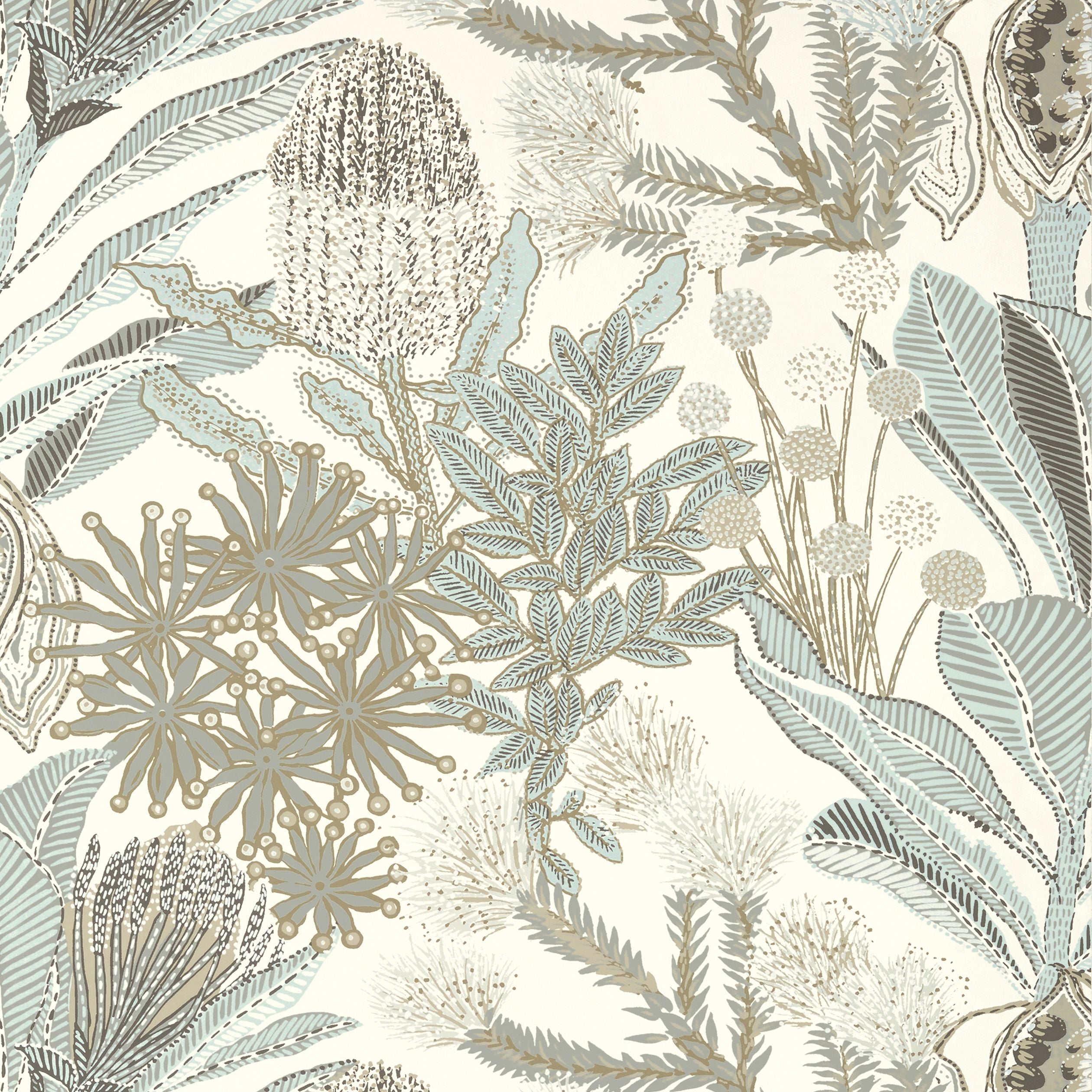 Protea Thibaut Wallpaper - Double Roll