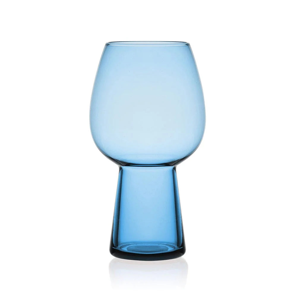 Phoebe Beer Glass | Blue