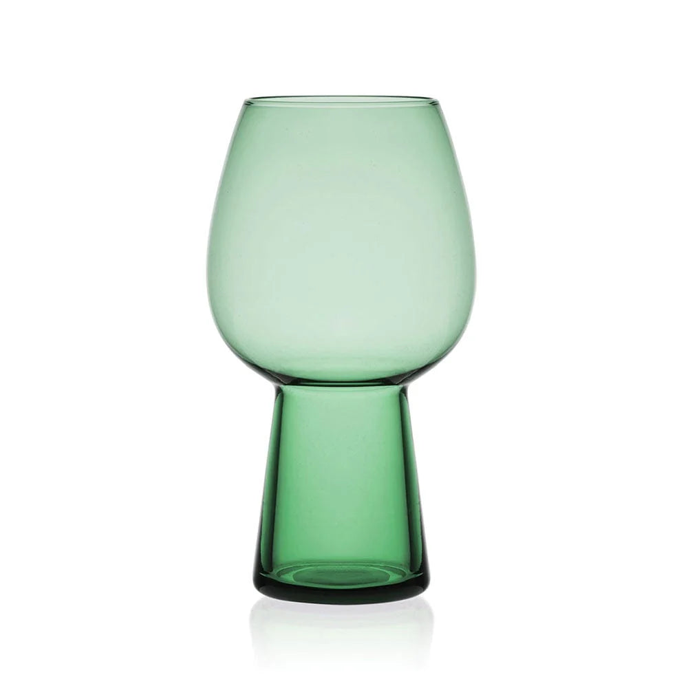 Phoebe Beer Glass | Sage