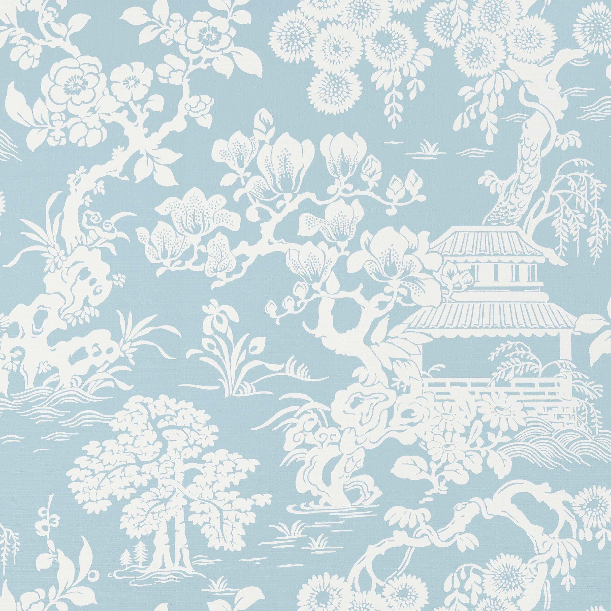 Japanese Garden Thibaut Wallpaper - Double Roll