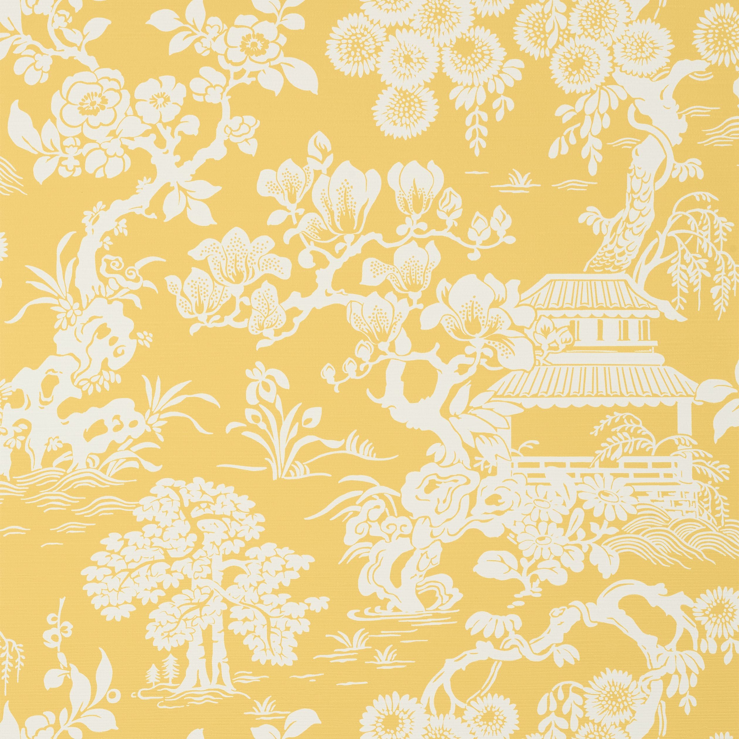 Japanese Garden Thibaut Wallpaper - Double Roll