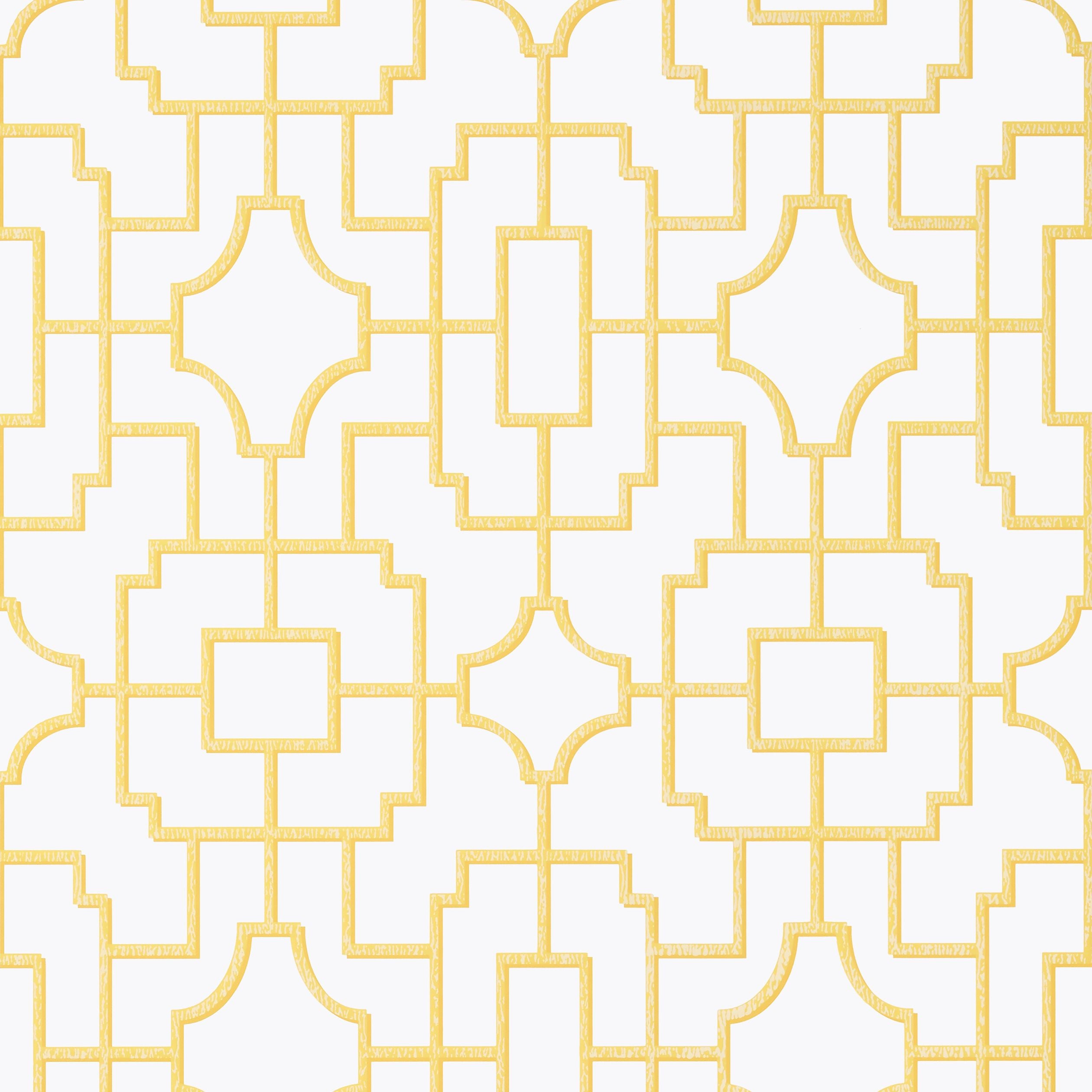 Fretwork Thibaut Wallpaper - Double Roll