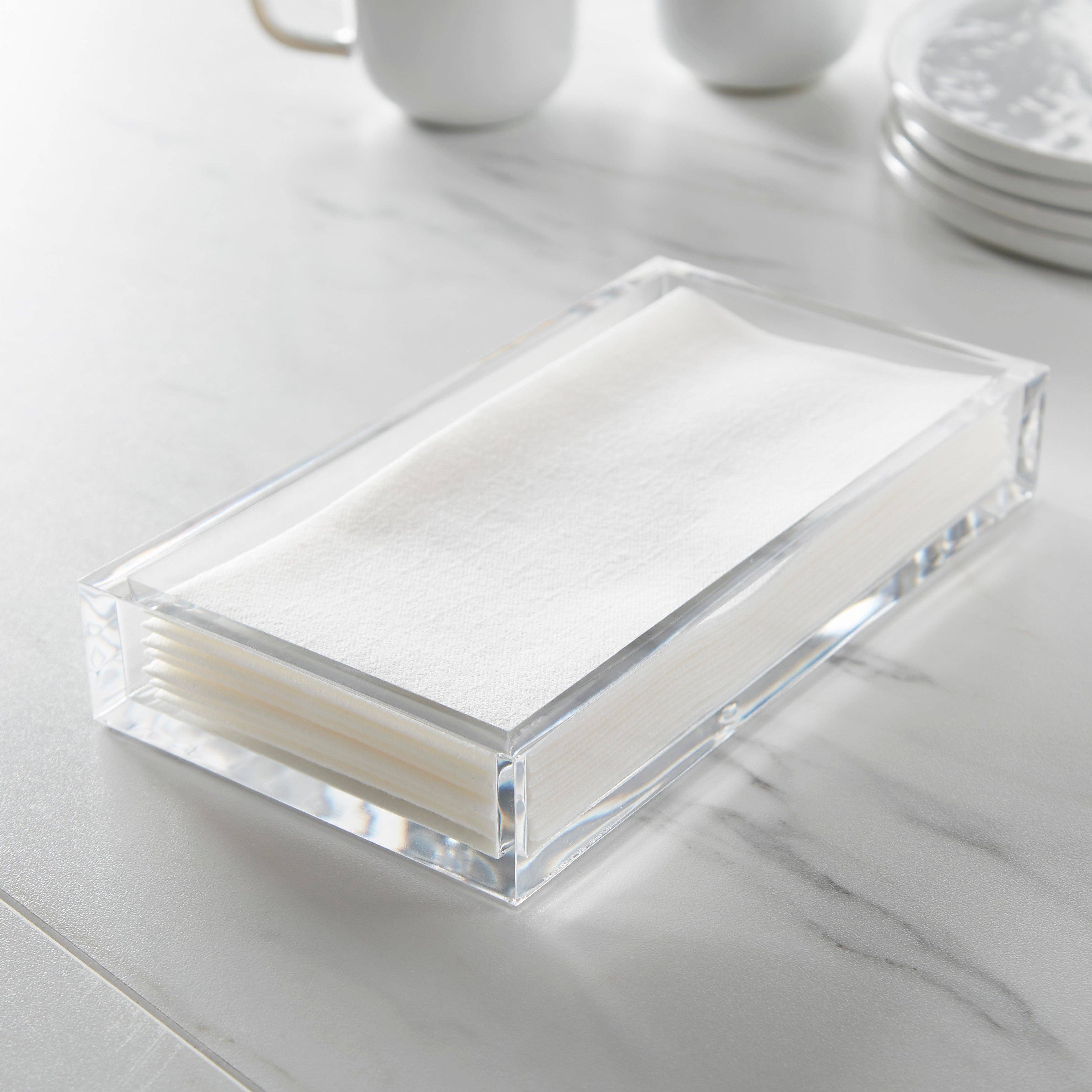 Guest Napkin Caddy - Acrylic