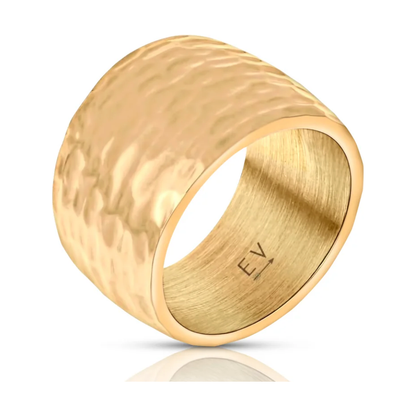 Nico Hammered Ring