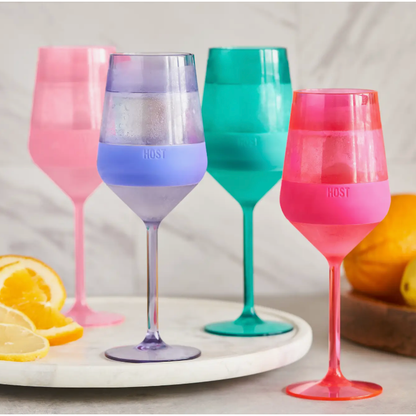 Freeze Wine Glass with Stem