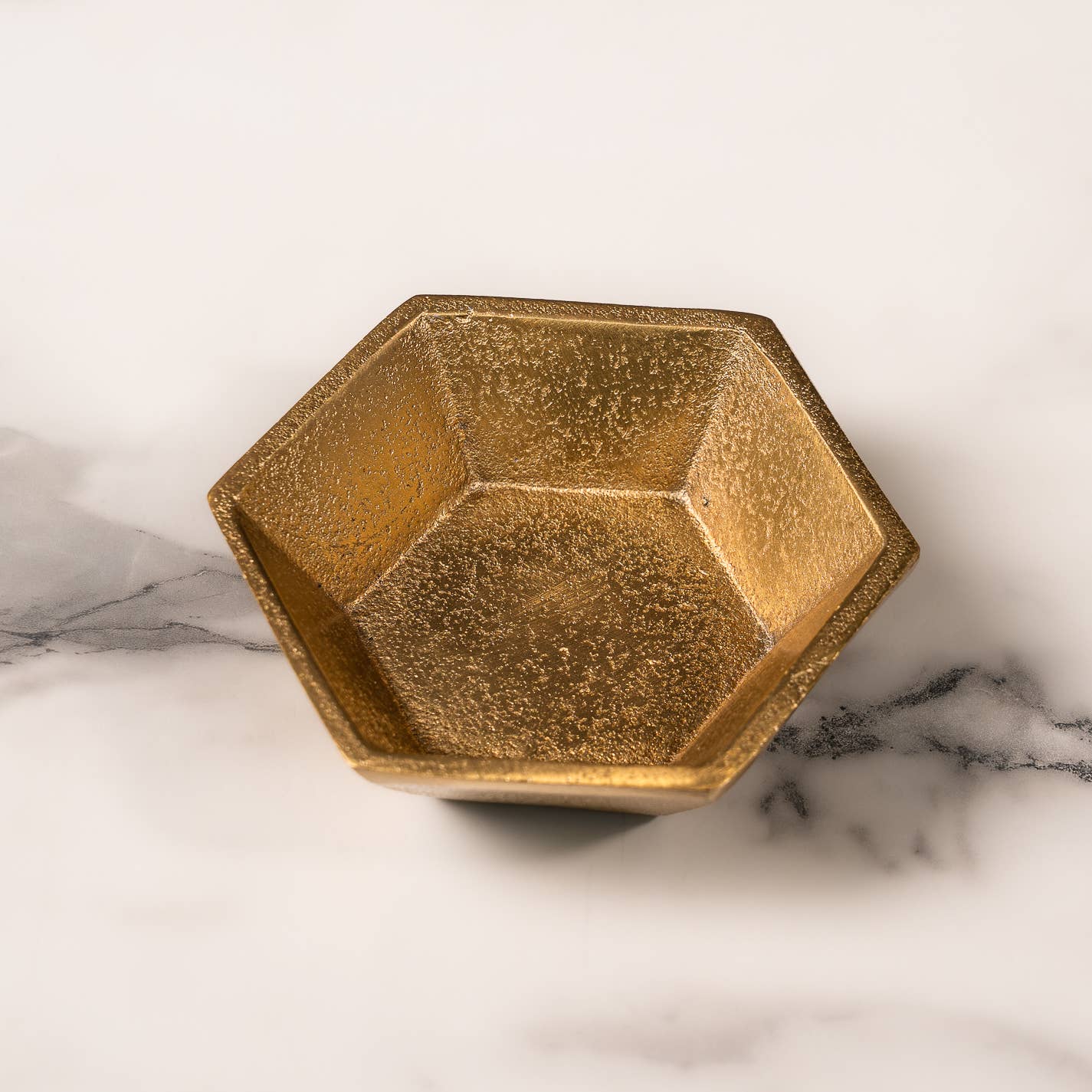 Gold Honeycomb Mini Bowl