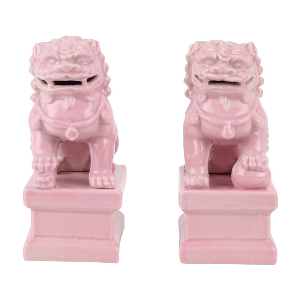 Pink Mini Foo Dog