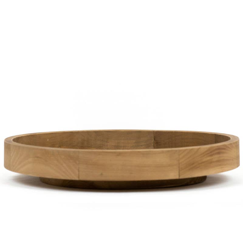 Wooden Round Spin Tray